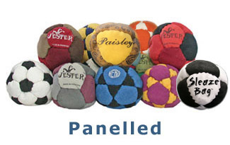 Panelled Footbags